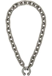 Random Identities Silver Cable Chain Necklace