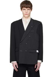 RECODE Black Jacket Patch Blazer