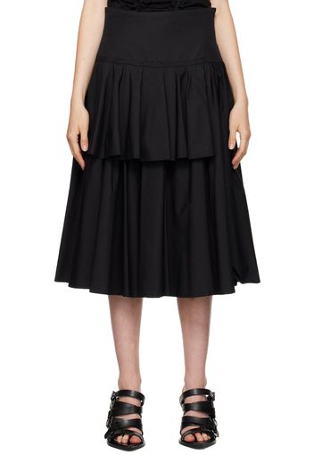 Renaissance Renaissance Black July Midi Skirt