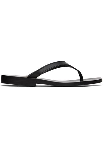 Rhude Black Beach Sandal