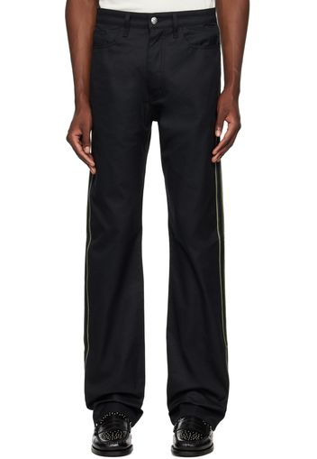 Rhude Black Traxedo Trousers