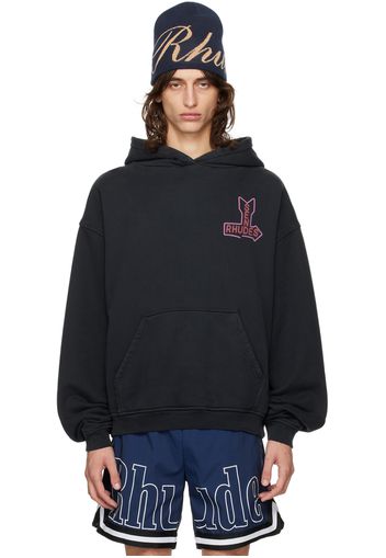 Rhude Black 'Send Rhudes' Hoodie