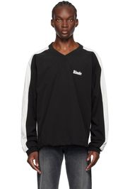 Rhude Black & White Raven Sweatshirt