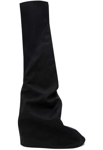 Rick Owens DRKSHDW Black Fetish Tall Boots