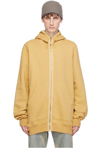 Rick Owens DRKSHDW Yellow Jumbo Hoodie