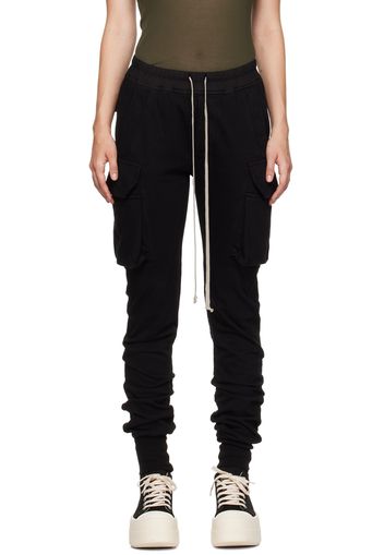 Rick Owens DRKSHDW Black Porterville Mastodon Cut Lounge Pants