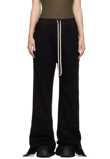 Rick Owens DRKSHDW Black Porterville Pusher Lounge Pants