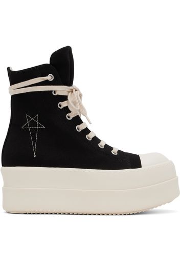 Rick Owens DRKSHDW Black Porterville Double Bumper Sneaks Sneakers