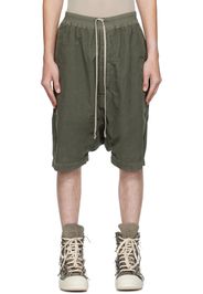 Rick Owens DRKSHDW Gray Pods Shorts