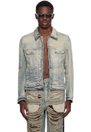 Rick Owens DRKSHDW Blue Trucker Denim Jacket