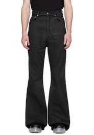 Rick Owens DRKSHDW Black Porterville Bolan Bootcut Jeans