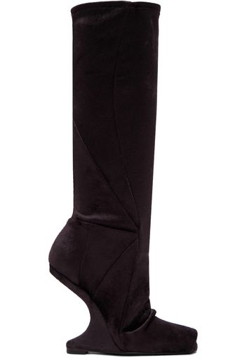 Rick Owens Lilies Purple Cantilever 11 Boots