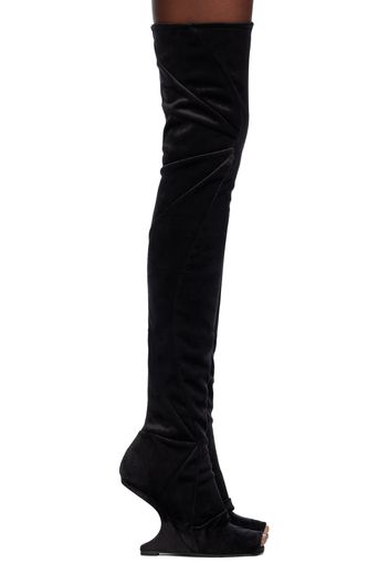 Rick Owens Lilies Black Cantilever 11 Boots