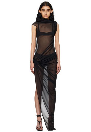 Rick Owens Lilies Black Sienna Maxi Dress