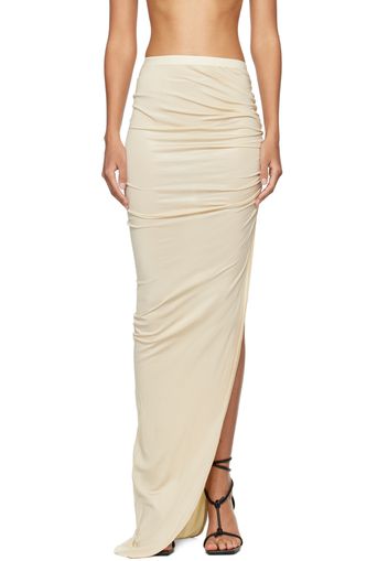 Rick Owens Lilies Off-White Svita Maxi Skirt