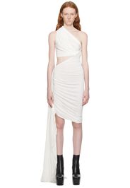 Rick Owens Lilies White Ophelia Minidress