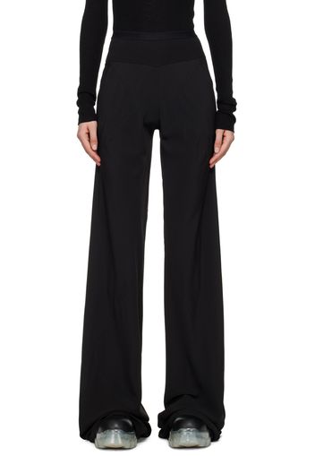 Rick Owens Black Bias Lounge Pants