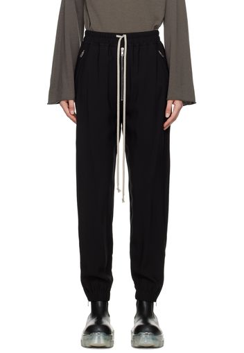 Rick Owens Black Track Lounge Pants