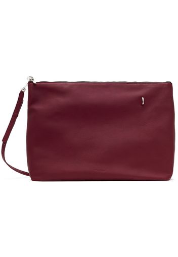 Rick Owens Burgundy Big Adri Bag