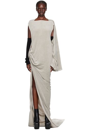 Rick Owens Gray Edfu Maxi Dress