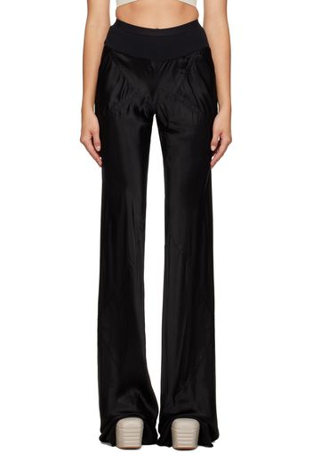 Rick Owens Black Bias Trousers