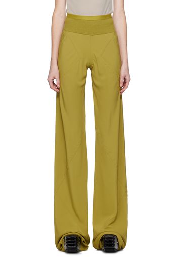 Rick Owens Yellow Bias Lounge Pants