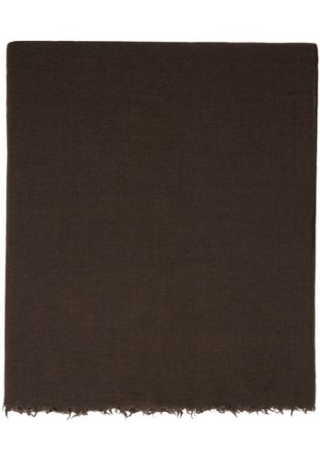 Rick Owens Brown Mega Emily Scarf