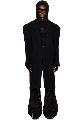 Rick Owens Black Tatlin Coat