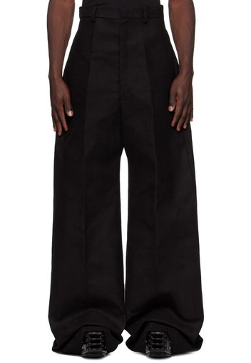 Rick Owens Black Dirt Cooper Trousers