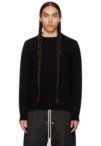 Rick Owens Black Biker Level Sweater