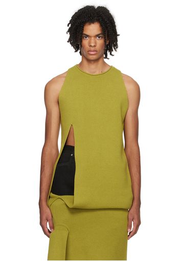 Rick Owens Yellow Banana Vest