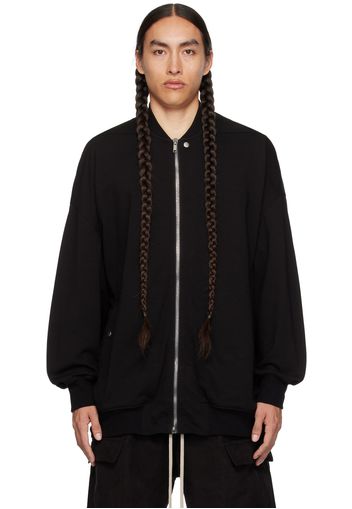 Rick Owens Black Jumbo Peter Flight Jacket