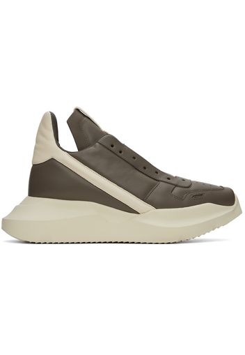 Rick Owens Gray Geth Sneakers