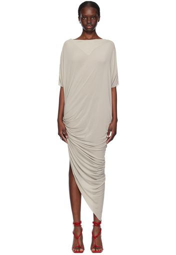 Rick Owens Off-White Edfu Maxi Dress