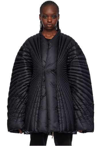 Rick Owens Black Moncler Edition Radiance Down Jacket