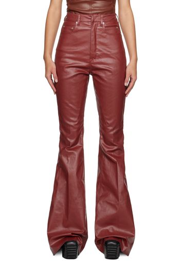 Rick Owens Red Bolan Jeans