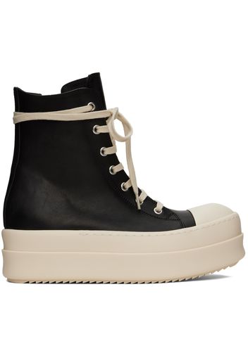 Rick Owens Black Mega Bumper Sneakers