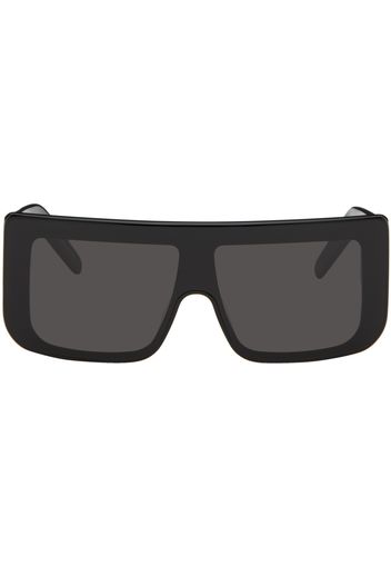 Rick Owens Black Documenta Sunglasses