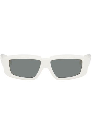 Rick Owens White Rick Sunglasses