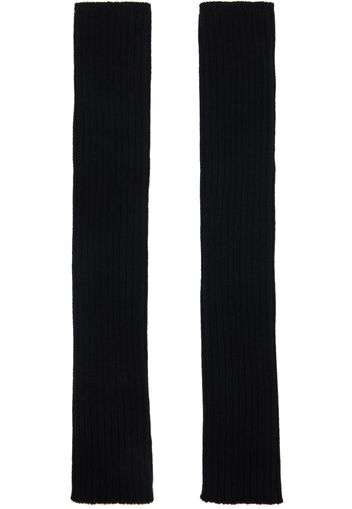 Rick Owens Black Press-Stud Arm Warmers