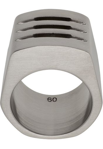 Rick Owens Silver Grill Thumb Ring