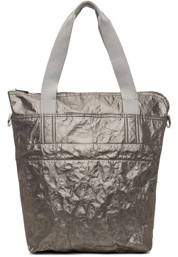 Rick Owens Gunmetal Shuttle Small Bag