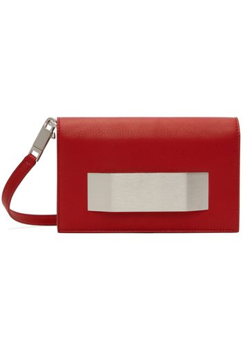 Rick Owens Red Calfskin Clutch