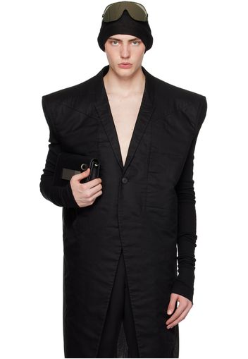 Rick Owens Black Tatlin Coat