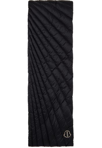 Rick Owens Black Moncler Edition Radiance Down Scarf