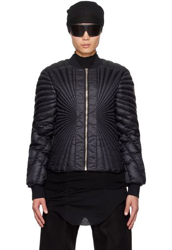 Rick Owens Black Moncler Edition Radiance Down Jacket