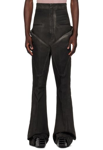 Rick Owens Gray Lido Dirt Bolan Jeans