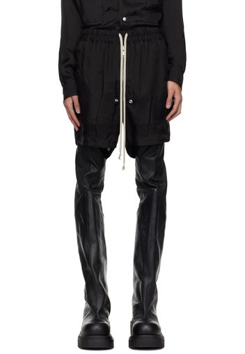 Rick Owens Black Bela Shorts