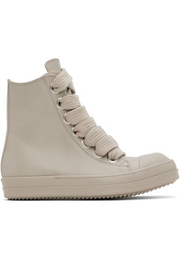 Rick Owens Off-White Jumbo Laced Sneakers