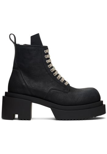 Rick Owens Black Low Army Bogun Boots